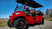 Lakeside Buggies MODZ Mauler Red & Black 12" Golf Cart Wheel- G1-5212-BBR Modz Wheels