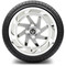 Lakeside Buggies MODZ 14" Fury Chrome Wheels & Street Tires Combo- G1-5414-CM STREET OPTION Modz Tire & Wheel Combos