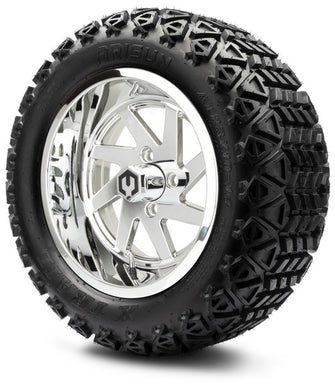 Lakeside Buggies MODZ 14" Fury Chrome Wheels & Off-Road Tires Combo- G1-5414-CM OFF-ROAD OPTION Modz Tire & Wheel Combos