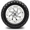 Lakeside Buggies MODZ 14" Fury Chrome Wheels & Off-Road Tires Combo- G1-5414-CM OFF-ROAD OPTION Modz Tire & Wheel Combos