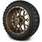 Lakeside Buggies MODZ 14" Vortex Matte Bronze Wheels & Off-Road Tires Combo- G1-5416-BRZ OFF-ROAD OPTION Modz Tire & Wheel Combos