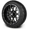 Lakeside Buggies MODZ 14" Vortex Matte Black Wheels & Street Tires Combo- G1-5416-MTB STREET OPTION Modz Tire & Wheel Combos