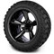 Lakeside Buggies MODZ 14" Godfather Glossy Black Wheels & Off-Road Tires Combo- G1-5418-GB OFF-ROAD OPTION Modz Tire & Wheel Combos