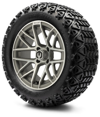 Lakeside Buggies MODZ 14" Matrix Gunmetal Wheels & Off-Road Tires Combo- G1-5419-GM OFF-ROAD OPTION Modz Tire & Wheel Combos