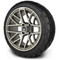 Lakeside Buggies MODZ 14" Matrix Gunmetal Wheels & Street Tires Combo- G1-5419-GM STREET OPTION Modz Tire & Wheel Combos