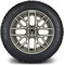 Lakeside Buggies MODZ 14" Matrix Gunmetal Wheels & Street Tires Combo- G1-5419-GM STREET OPTION Modz Tire & Wheel Combos