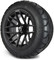 Lakeside Buggies MODZ 14" Matrix Matte Black Wheels & Street Tires Combo- G1-5419-MTB STREET OPTION Modz Tire & Wheel Combos