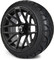 Lakeside Buggies MODZ 14" Matrix Matte Black Wheels & Street Tires Combo- G1-5419-MTB STREET OPTION Modz Tire & Wheel Combos