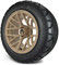 Lakeside Buggies MODZ 14" Matrix Matte Sand Wheels & Street Tires Combo- G1-5419-SND STREET OPTION Modz Tire & Wheel Combos