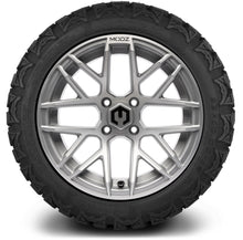 Lakeside Buggies MODZ® 14" Matrix Silver Wheels & Off-Road Tires Combo- SILVER Modz Tire & Wheel Combos