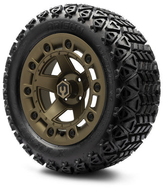 Lakeside Buggies MODZ 14" Defender Matte Bronze Wheels & Off-Road Tires Combo- G1-5420-BRZ OFF-ROAD OPTION Modz Tire & Wheel Combos