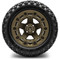 Lakeside Buggies MODZ 14" Defender Matte Bronze Wheels & Off-Road Tires Combo- G1-5420-BRZ OFF-ROAD OPTION Modz Tire & Wheel Combos