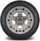 Lakeside Buggies MODZ 14" Defender Light Gray Wheels & Street Tires Combo- G1-5420-GRY STREET OPTION Modz Tire & Wheel Combos