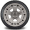 Lakeside Buggies MODZ 14" Defender Light Gray Wheels & Street Tires Combo- G1-5420-GRY STREET OPTION Modz Tire & Wheel Combos