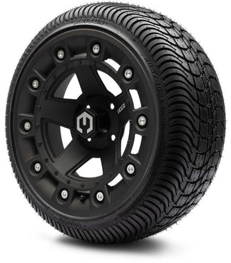 Lakeside Buggies MODZ 14" Defender Matte Black Wheels & Street Tires Combo- G1-5420-MTB STREET OPTION Modz Tire & Wheel Combos