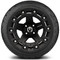 Lakeside Buggies MODZ 14" Defender Matte Black Wheels & Street Tires Combo- G1-5420-MTB STREET OPTION Modz Tire & Wheel Combos