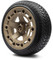 Lakeside Buggies MODZ 14" Defender Sand Wheels & Street Tires Combo- G1-5420-SND STREET OPTION Modz Tire & Wheel Combos