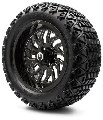 Lakeside Buggies MODZ 14" Carnage Glossy Black with Ball Mill Wheels & Off-Road Tires Combo- G1-5421-BB OFF-ROAD OPTION Modz Tire & Wheel Combos