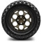 Lakeside Buggies MODZ 14" Militia Bronze Wheels & Off-Road Tires Combo- G1-5422-BRZ OFF-ROAD OPTION Modz Tire & Wheel Combos