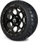 Lakeside Buggies MODZ 14" Militia Matte Black Wheels & Street Tires Combo- G1-5422-MTB STREET OPTION Modz Tire & Wheel Combos