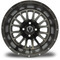 Lakeside Buggies MODZ Assassin Brushed Gunmetal with Ball Mill 14" Golf Cart Wheel- G1-5423-BGM Modz Wheels