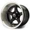 Lakeside Buggies MODZ Maverick Machined Black 14" Golf Cart Wheel- G1-5424-MB Modz Wheels