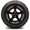 Lakeside Buggies MODZ 14" Maverick Matte Black Wheels & Street Tires Combo- G1-5424-MTB STREET OPTION Modz Tire & Wheel Combos