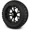 Lakeside Buggies MODZ 14" Havoc Matte Black Wheels & Off-Road Tires Combo- G1-5425-MTB OFF-ROAD OPTION Modz Tire & Wheel Combos