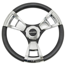 Gussi Italia® Model 13 Black/Chrome Steering Wheel For All Club Car DS Models PN# 06-119 Gussi 