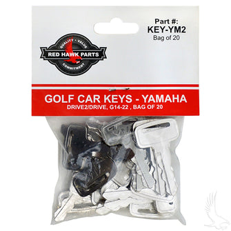 Lakeside Buggies Key, BAG OF 20, Yamaha Drive2, Drive, G14-G22- KEY-YM2 Lakeside Buggies NEED TO SORT