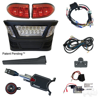 Lakeside Buggies BYO LED Light Bar Kit, Club Car Precedent, Electric 08.5+, 12-48v, (Standard, Linkage)- LGT-340LBT2B4 Lakeside Buggies NEED TO SORT