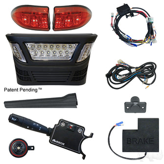 Lakeside Buggies BYO LED Light Bar Kit, Club Car Precedent, Electric 08.5+, 12-48V, (Deluxe, OE Fit)- LGT-340LBT3B9 Lakeside Buggies NEED TO SORT