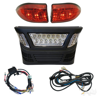 Lakeside Buggies RHOX LED Light Bar Bumper Kit w/ Multi Color LED, Club Car Precedent Electric 08.5+- LGT-340LB Rhox NEED TO SORT