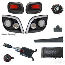 Lakeside Buggies BYO LED Light Kit w/ RGBW LED Running Light, E-Z-Go Express (Standard, Pedal Mount)- LGT-402LT2B1 Lakeside Buggies NEED TO SORT