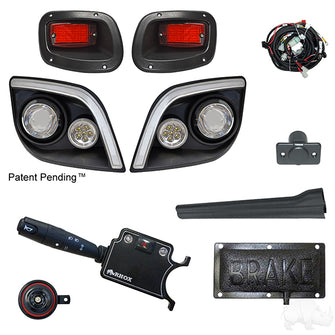 Lakeside Buggies BYO LED Light Kit w/ RGBW LED Running Light, E-Z-Go Express (Deluxe, Pedal Mount)- LGT-402LT3B1 Lakeside Buggies NEED TO SORT