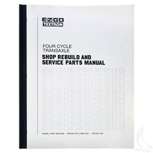 Lakeside Buggies Maintenance Manual, E-Z-Go 4-cycle Transaxle 92-93- LIT-EZ08 Lakeside Buggies NEED TO SORT