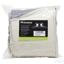 Lakeside Buggies RHOX Front Seat Cover Set, Rally Black/White, E-Z-Go TXT 96-13- SEAT-011BW-R-CV Rhox NEED TO SORT