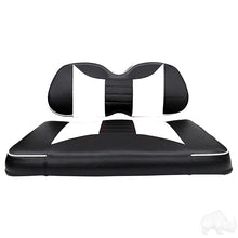 Lakeside Buggies RHOX Front Seat Cushion Set, Rally Black/White, Club Car Tempo, Precedent 04+- SEAT-031BW-R Rhox NEED TO SORT