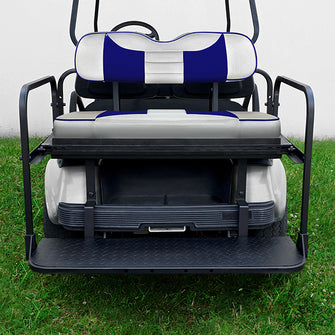 Lakeside Buggies RHOX Rhino Seat Kit, Rally White/Blue, Club Car DS- SEAT-321WBL-R Rhox NEED TO SORT