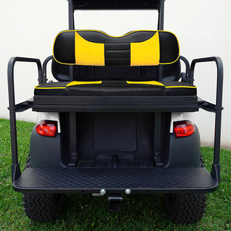 Lakeside Buggies RHOX Rhino Seat Kit, Rally Black/Yellow, Club Car Tempo, Precedent 04+- SEAT-331BY-R Rhox NEED TO SORT