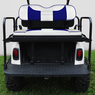 Lakeside Buggies RHOX Rhino Aluminum Seat Kit, Rally White/Blue, E-Z-Go RXV 08+- SEAT-465WBL-R Rhox NEED TO SORT