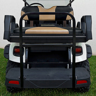 Lakeside Buggies RHOX Rhino Aluminum Seat Kit, Sport Black/Tan, E-Z-Go TXT 96+- SEAT-511BT-S Rhox RHOX Storage Trunk/Cooler, 500 Series Seat Kit