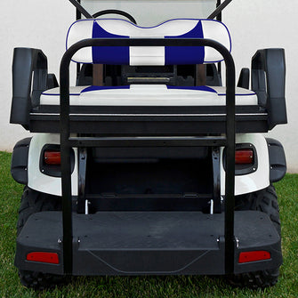 Lakeside Buggies RHOX Rhino Aluminum Seat Kit, Rally White/Blue, E-Z-Go TXT 96+- SEAT-511WBL-R Rhox NEED TO SORT