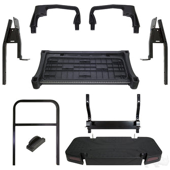 Lakeside Buggies RHOX Rhino Aluminum Seat Kit, Sport Black/Tan, E-Z-Go RXV 08+- SEAT-561BT-S Rhox NEED TO SORT