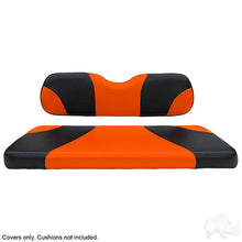 Lakeside Buggies RHOX SS Cover Set, Sport Black/Orange, E-Z-Go TXT 96+- SEAT-711BO-S-CV Rhox NEED TO SORT