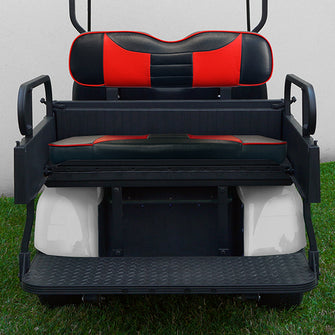 Lakeside Buggies RHOX Rhino Seat Box Kit, Rally Black/Red, E-Z-Go TXT 96+- SEAT-911BR-R Rhox NEED TO SORT