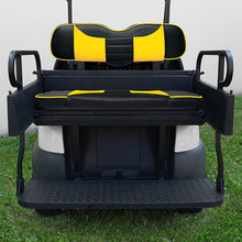 Lakeside Buggies RHOX Rhino Seat Box Kit, Rally Black/Yellow, Club Car Tempo, Precedent 04+- SEAT-931BY-R Rhox NEED TO SORT