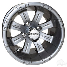 Lakeside Buggies RHOX Vegas, Gun Metal, 12x7 ET-25- TIR-RX180-GM Rhox Wheels