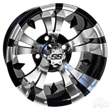 Lakeside Buggies RHOX RX188, Machined Gloss Black, 14x7 ET-25- TIR-RX188 Rhox Wheels