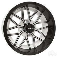 Lakeside Buggies RHOX RX281, White with Gloss Black, 14x7 ET-25- TIR-RX281-WB Rhox Wheels